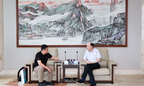 华为云全球生态部总裁康宁到访征途国际官网