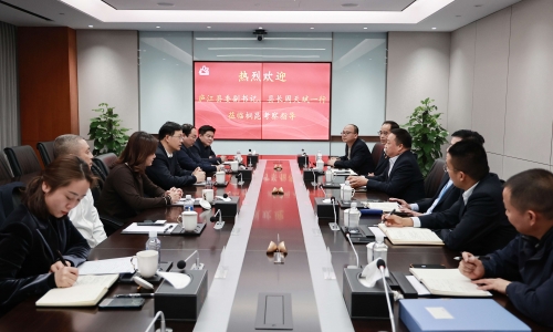 庐江县委副书记、县长周天斌一行莅临征途国际官网调查