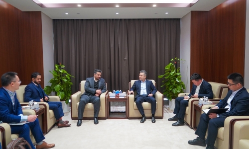 SABIC化学品战术事业部乙二醇及工业气体业务部副总裁FaisalAl-Bahair携代表团到访征途国际官网