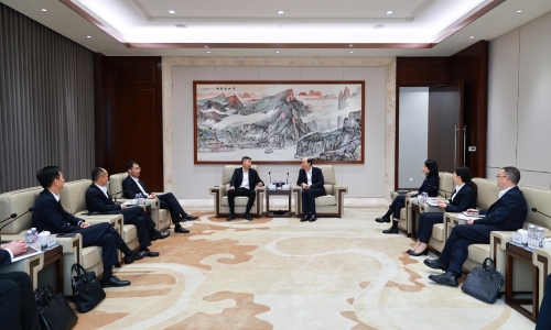 中国工商银行浙江省分行行长田耕莅临征途国际官网调研