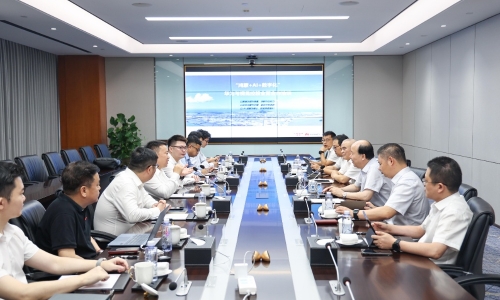 华为算力平台先遣队大模型及工具链军团总裁张东生一行到访征途国际官网参观互换